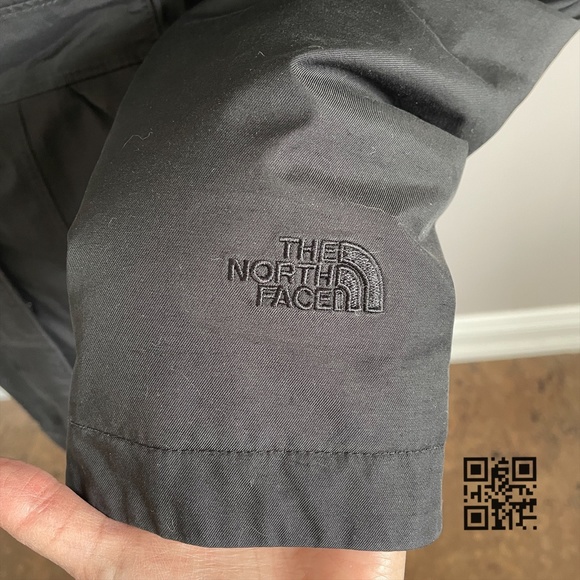 The North Face TNF Black 3/4 Mid Length Arctic Goose Down Winter Parka Coat - XS - Picture 5 of 12